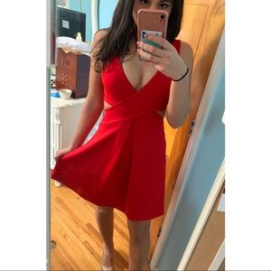 Sexy Cutout Skater Dress EXPRESS Valentine’s Day!